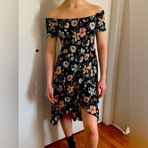 Off the shoulder summer dress